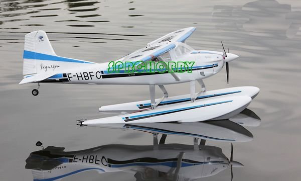 Купить радиоуправляемый вертолет 1.5 м большой самолет Cessna 185 ...