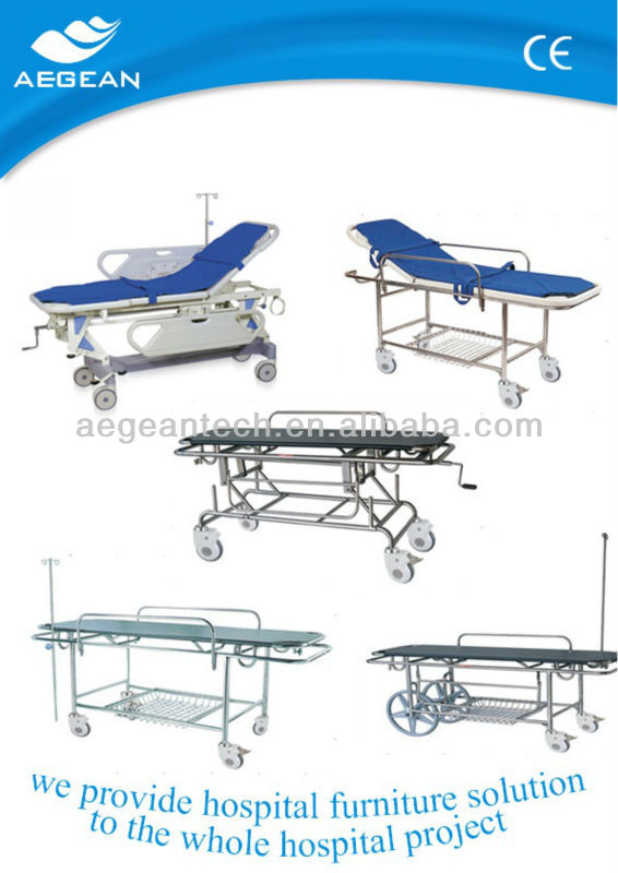 AG-6D Best selling al-alloy frame economic hospital chair stair