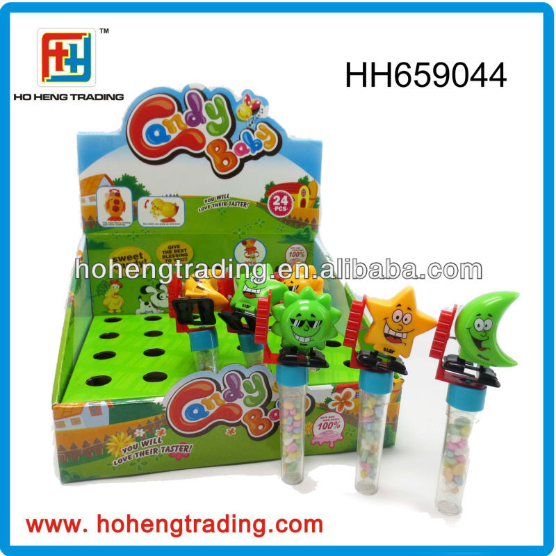Wind up small toys wind up crab candy tube