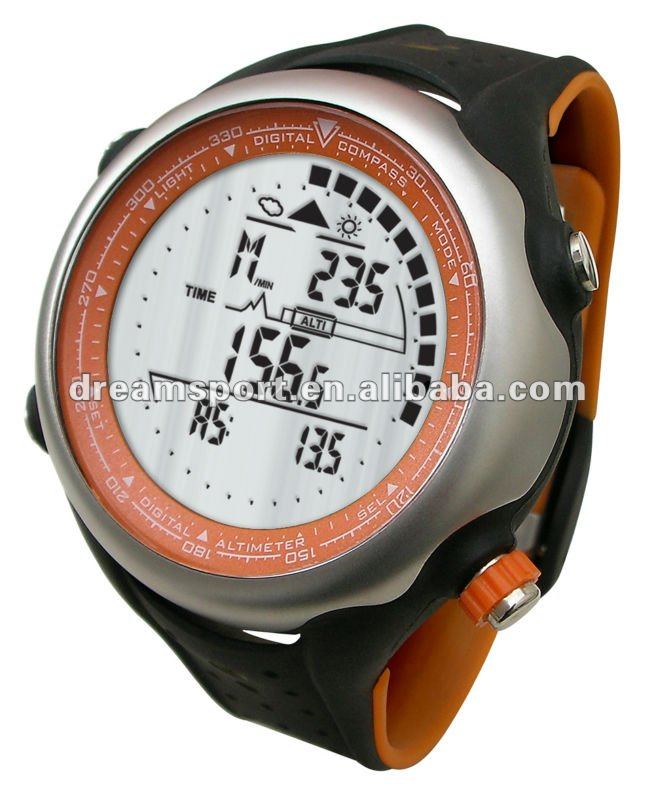 高度計によるdac-170/潮/気圧計/temperatureスキーのための腕時計問屋・仕入れ・卸・卸売り