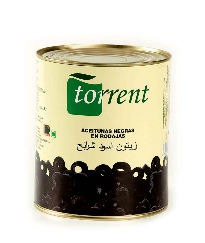 Sliced black olives,Spain Torrent, Olivalife, Bostoliva, Privilegi