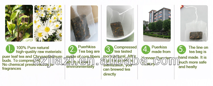Puer Chrysanthemum chinese diabetes tea