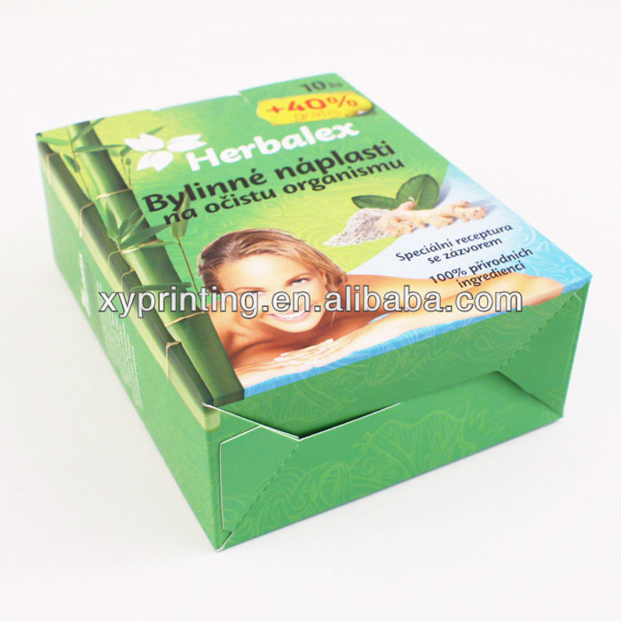 Cheap art paper packaging chewing gum box for with glossy/matte lamination