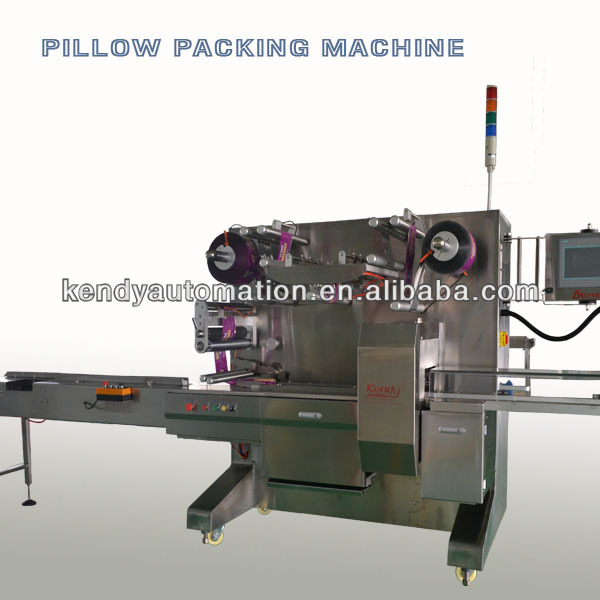 multi-function tri servo marshmallow film packing machine made in china