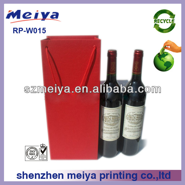 shenzhen professional custom wholesale cardboard red wine boxes