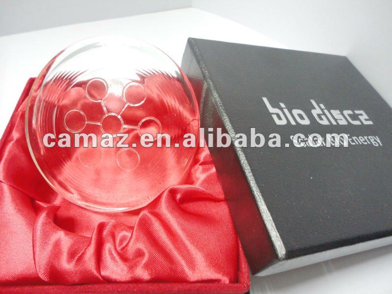 NEW design Manufacture Scalar Energy Bio Disc with negative ions with packing box