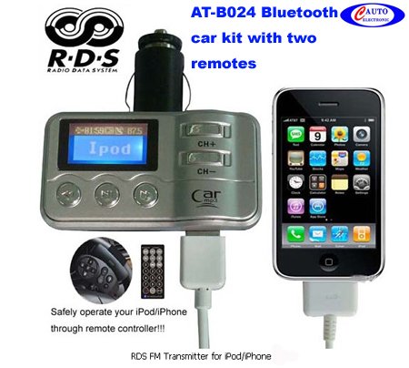 kit mp4 mp3 player fm transmitter for ipod iphone 3g 4g AT B024 free ...