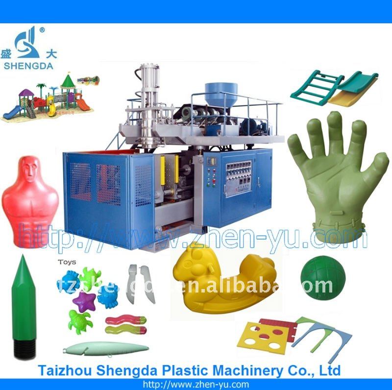 plastic toy rocking horse blow moulding machine