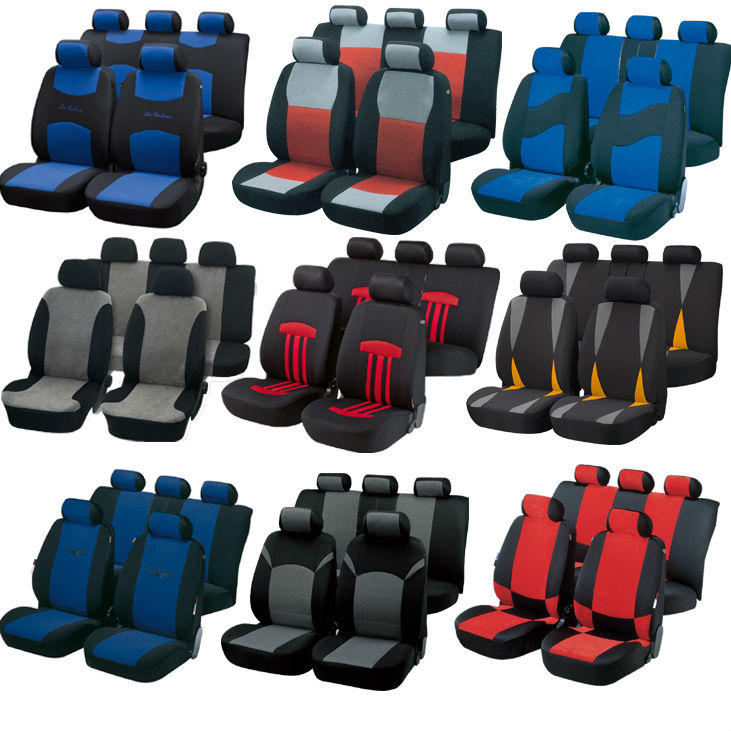 プレミアムグレードユニバーサルサイズのベロアカーシートがセットカバー背面カバーにスプリットで特徴ステアリングホイールカバー問屋・仕入れ・卸・卸売り