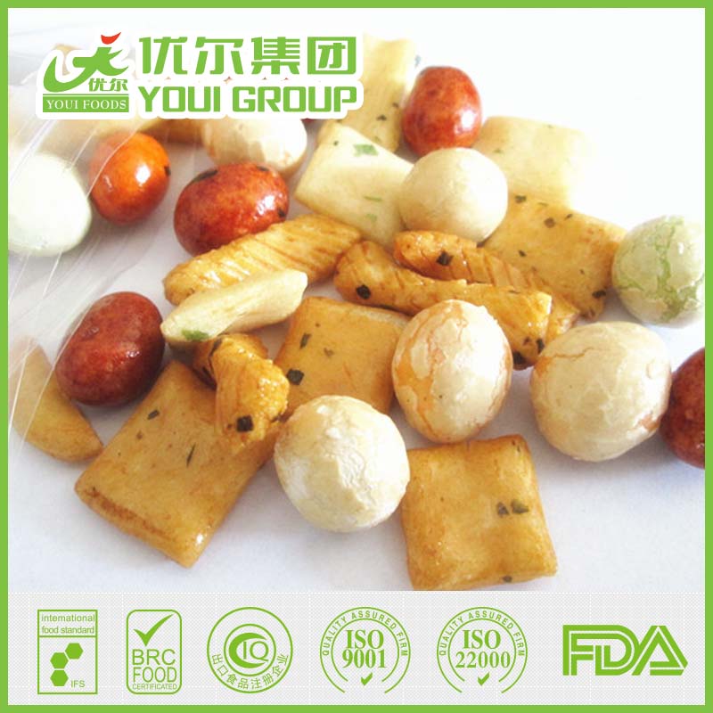 2014 Top sale Rice Cracker / Mix snacks