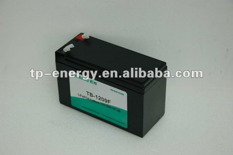 TB-1209F mini motorcycle battery 12v 9ah with PCM (two years warranty)