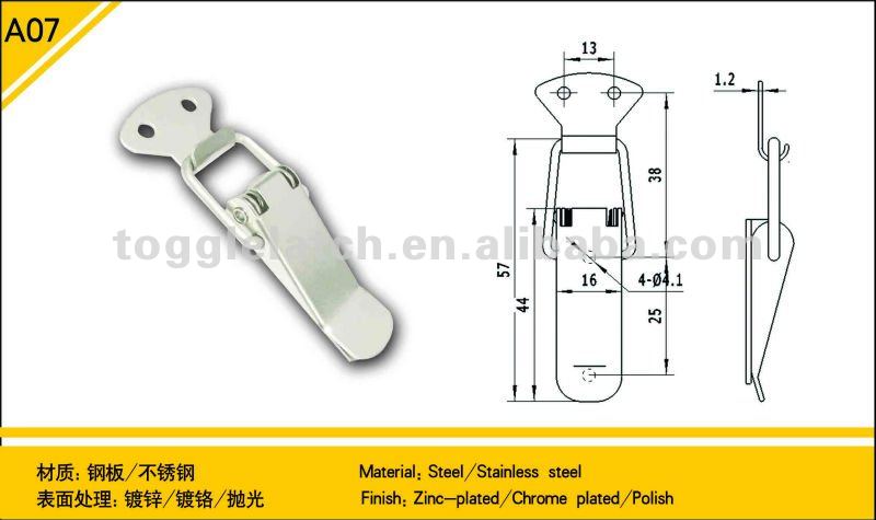 Cabinet Clip Lock Latch / Toggle Clip Lock