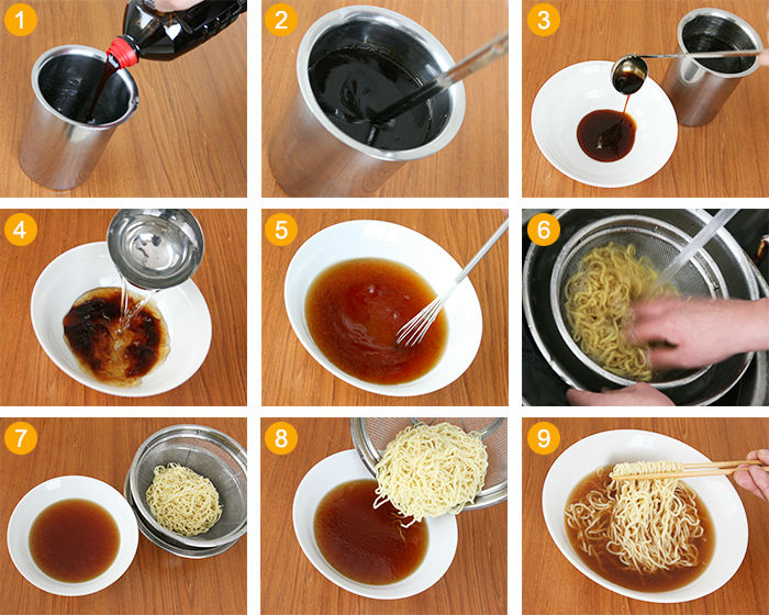 Cold ramen soup (AD-602) frozen soups and soups for Japanese yamagata noodle 1.8L