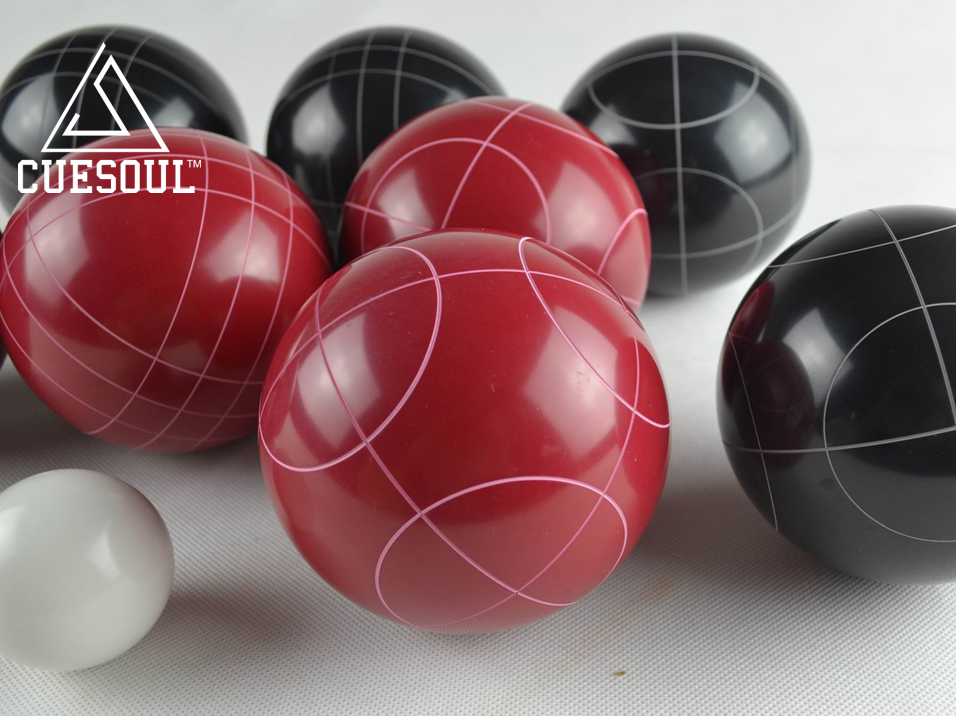 裏庭ゲームcuesoulcolorfulボッチボール、 マルチカラーとマルチサイズ利用できる、 oemは歓迎した仕入れ・メーカー・工場