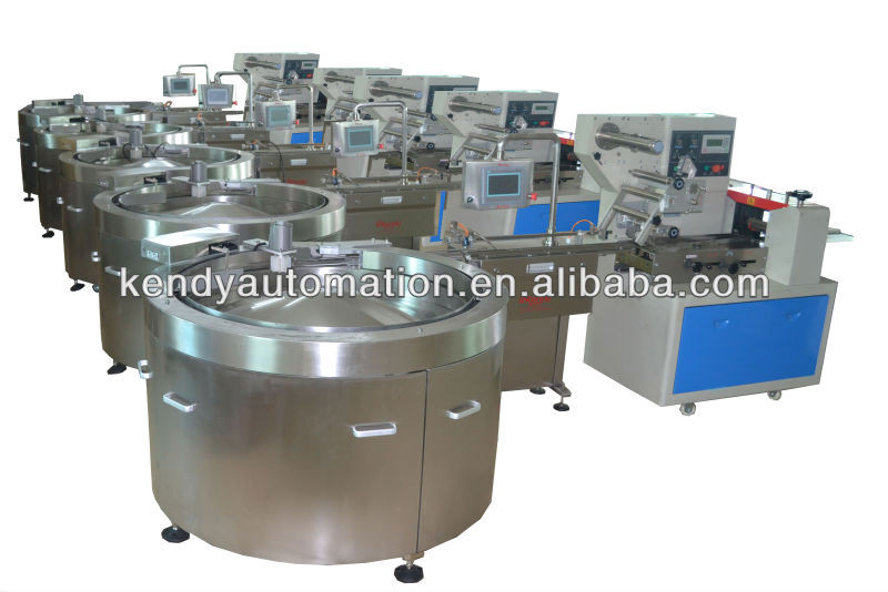 Feeding and packing line for chocolate bar,cereal bar,grain bar