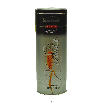 romantic round champagne tin can/ food packaging tin tube