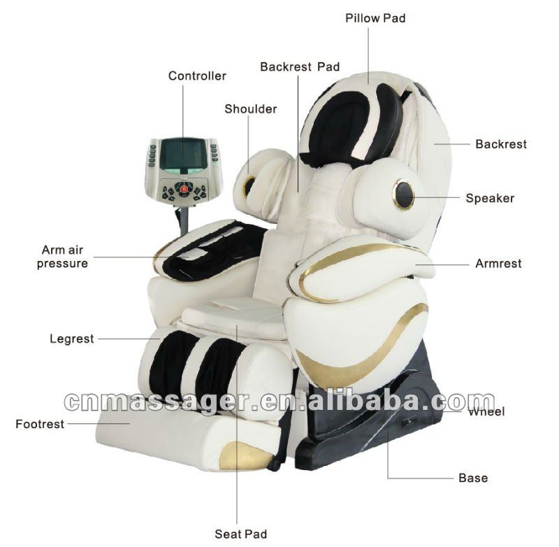 Most Deluxe Zero Gravity Space Massage Chair