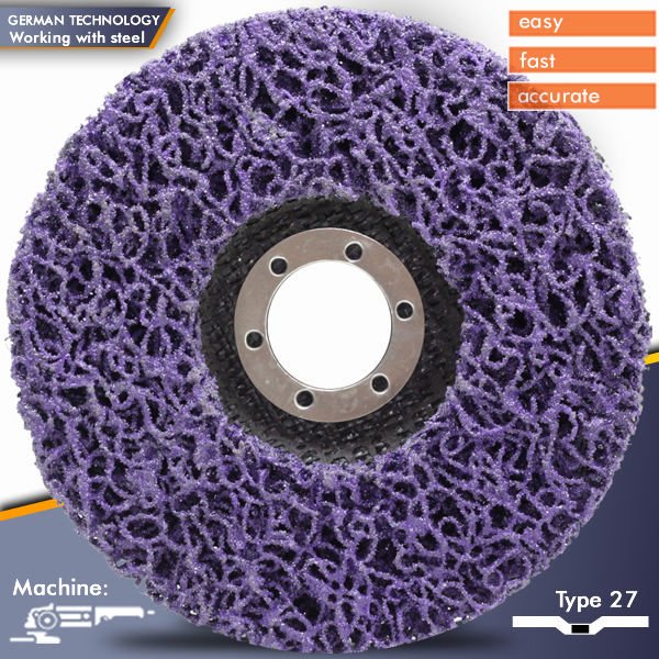 4.5" poly- web poderoso disco abrasivo, rodas de nylon roda flap, o ideal de limpeza de disco on m.alibaba.com
