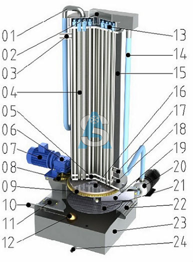 3 TONS PROMOTIONAL TUBE ICE MACHINE WITH SIEMENS PLC