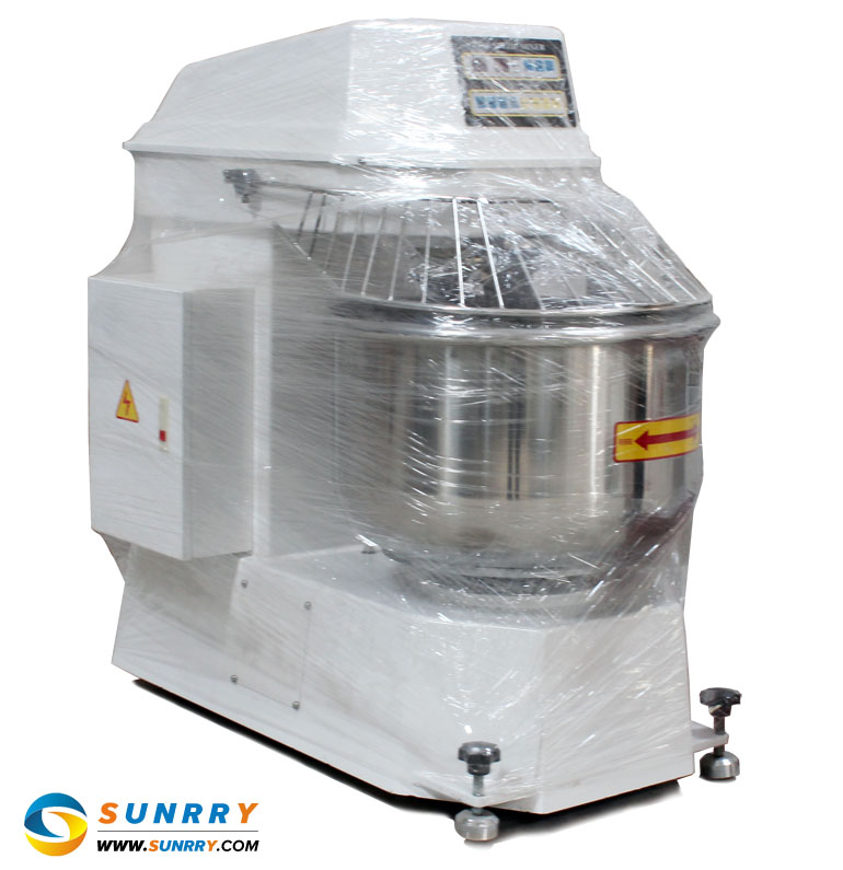 Double Motions and Double Speeds Dough Spiral Mixer 100KG Flour Spiral Dough Mixer for CE (SY-SM100R SUNRRY)