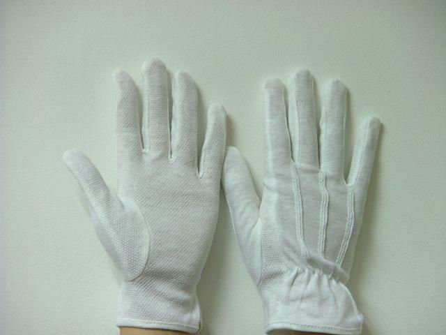 安全白い作業綿のドライバー手袋問屋・仕入れ・卸・卸売り