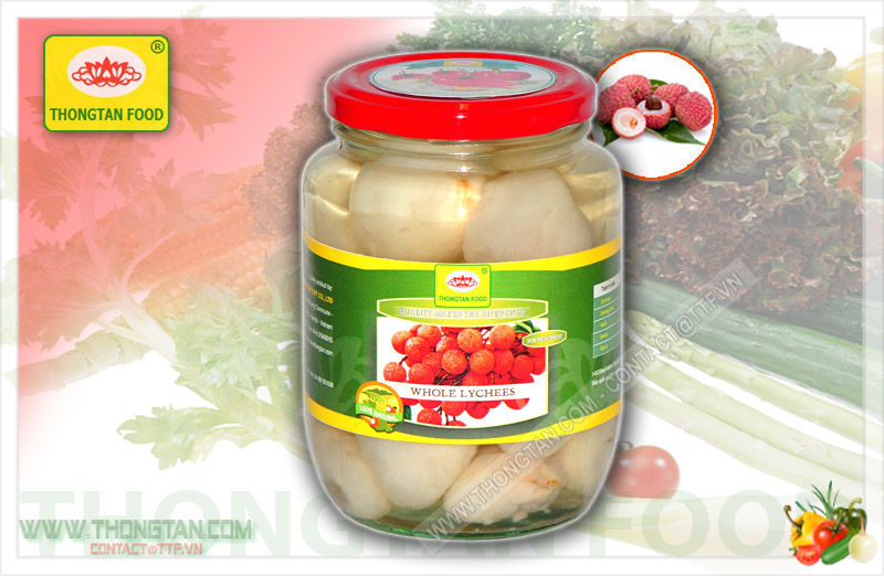Canned lychee in syrup supplier