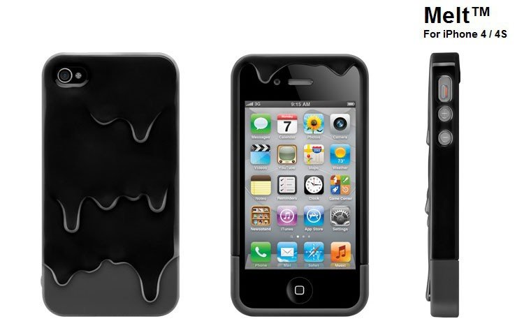 Wholesale colorful Switch Easy Ice cream melt hard case for iphone 4G 4S with retail package,Free shipping 10pcs/lot