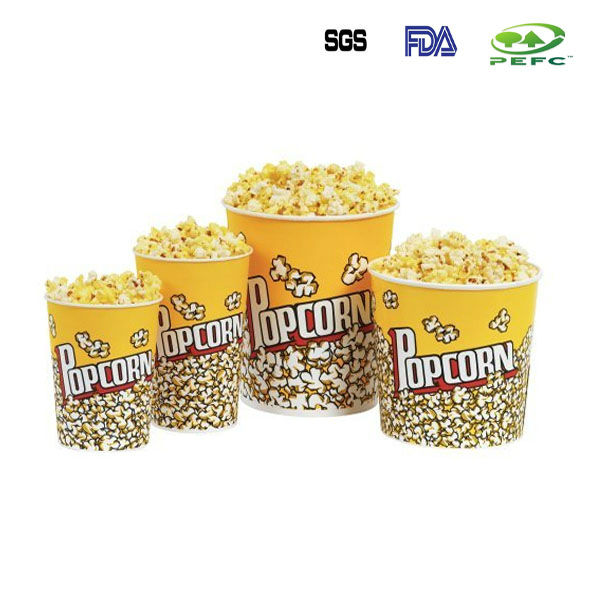 Popcorn Cup, Paper Popcorn Cups,China OEM price supplier 21food