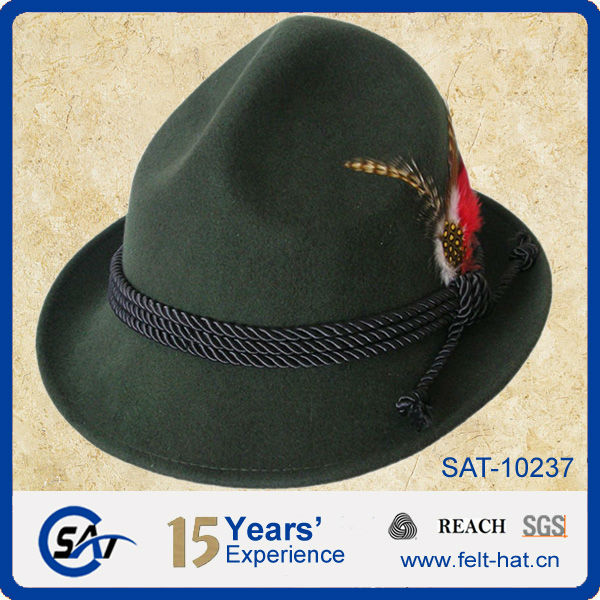 女性のコレクション2014年100％ウールの帽子を感じた問屋・仕入れ・卸・卸売り