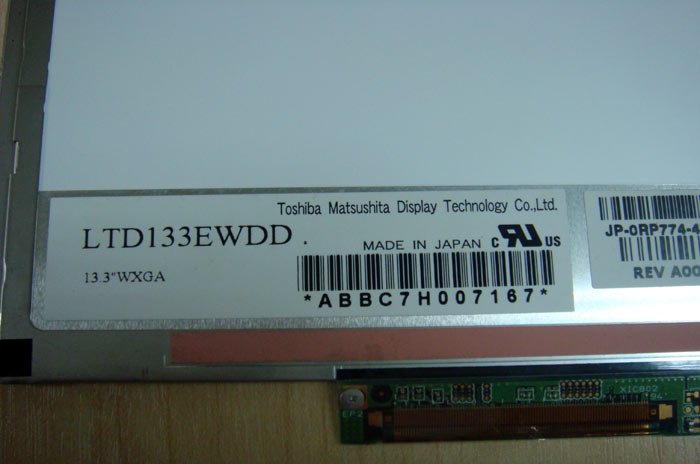 13.3" Lcd screen exact LTD133EWDD Original Fit FOR Dell Laptop LED Slim NEW