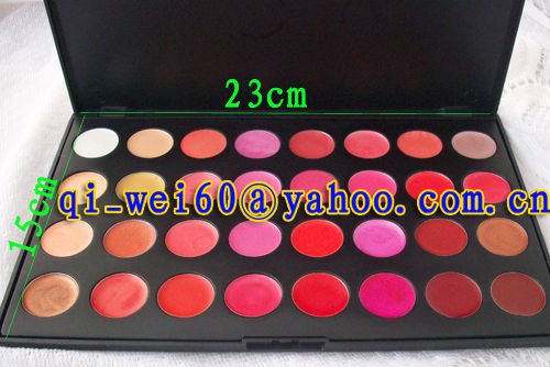 Product Display: PRO NEW 32 COLOR MAKEUP COSMETIC LIP GLOSS PALETTE SET