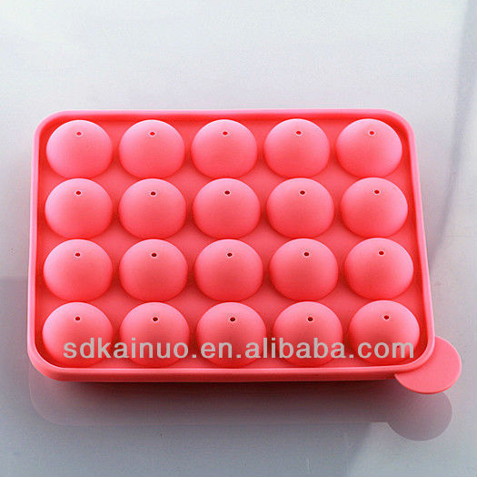 Lollipop shaped custom silicone lace molds for cake decorating