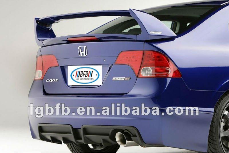 2010 Honda civic rear spoiler #7