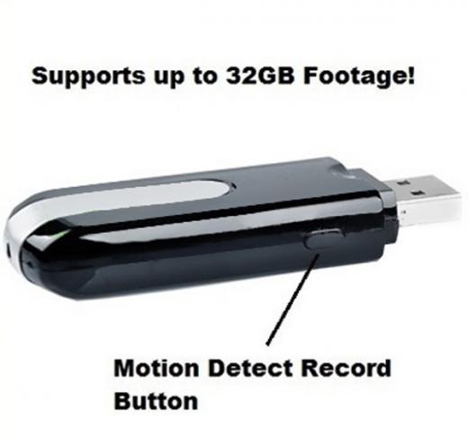 Mini DVR U8 USB Disk HD Hidden Spy Camera Motion Detector Video ...