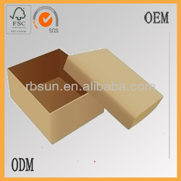 popular cardboard red wine bottle gift box