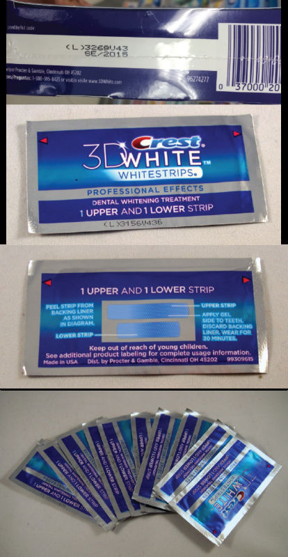 クレスト3dwhitestripsプロの白い歯ホワイトニングボックス120袋40ストリップwhitestrips問屋・仕入れ・卸・卸売り