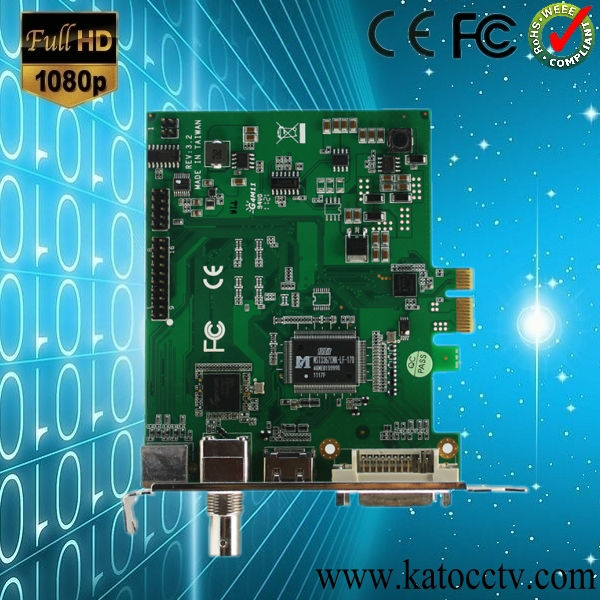 1080p PCIe SDI DVI HDMI Ypbpr VGAのビデオ捕獲装置問屋・仕入れ・卸・卸売り