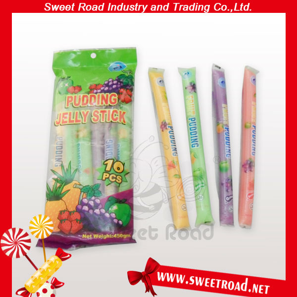 High Quality Pudding Jelly Stick,Jelly Stick,Fruity Stick Jelly Candy