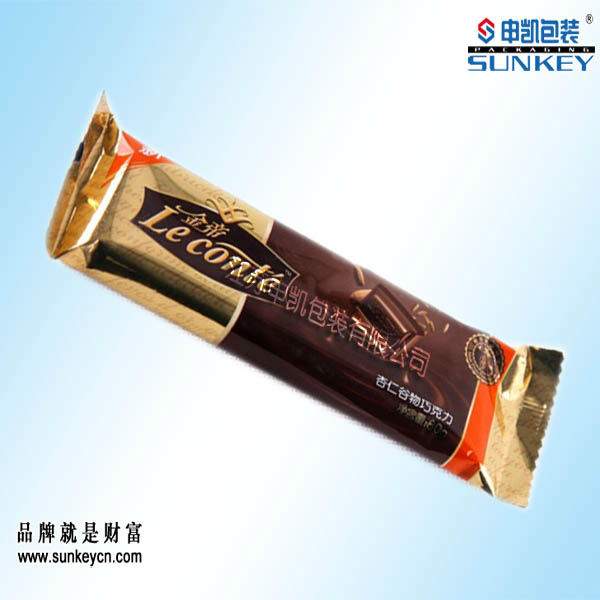 bar code chocolate packaging bag