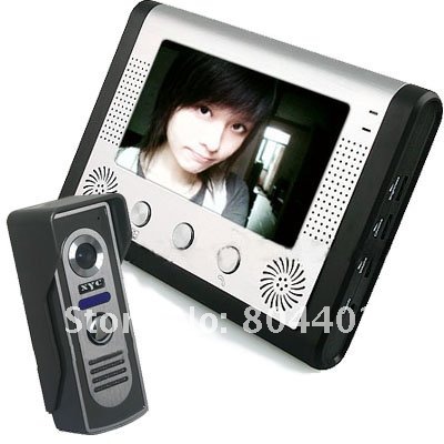 NEW! 7TFT LCD Color Display Wired Video Door Phone home Intercom security system Free Shipping NEW! 7TFT LCD Color Display Wired Video Door Phone home Intercom security system Free Shipping