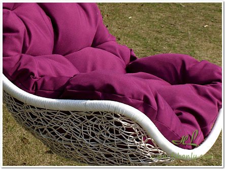 Modern hanging chair outdoor hanging chair with cushion