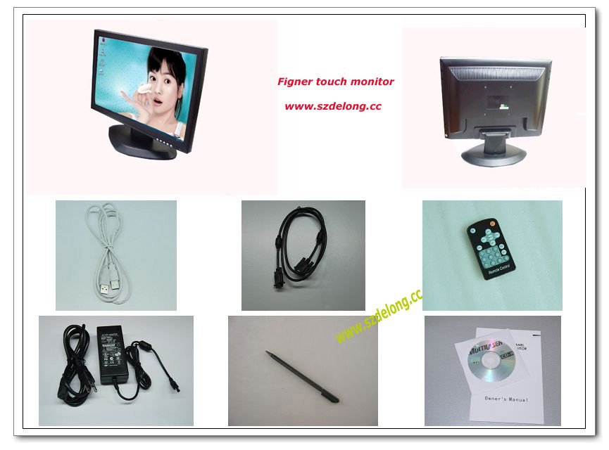 Купить 19" ЖК-панели и широкий сенсорный экран монитор с vga, tv ...
