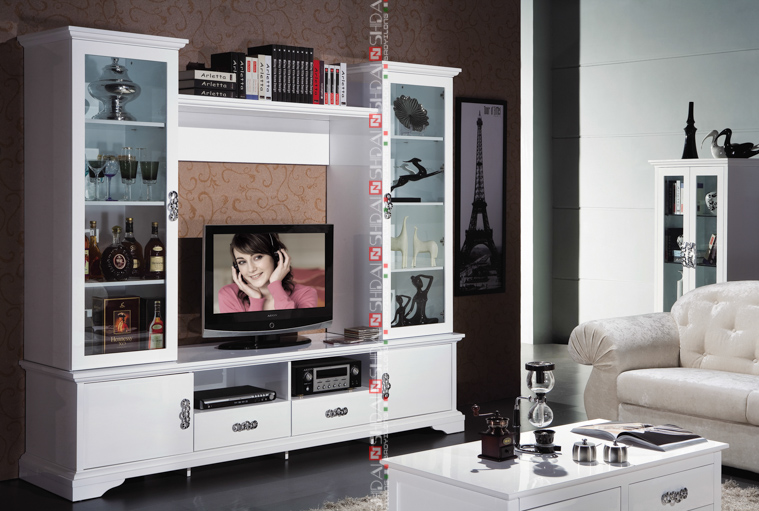 Led Tv Wall Unit / Home Furniture Lcd Wall Unit Design / Lcd Tv ...