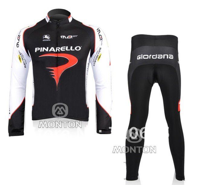 2010 Pinarello team long sleeve cycling jerseys and pants set--1.jpg