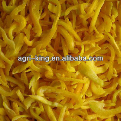 iqf quick frozen yellow pepper slice
