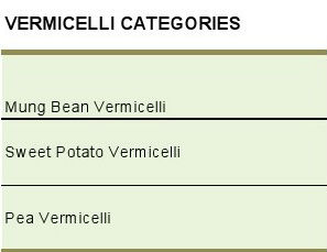 certified HACCP/FDA Vermicelli