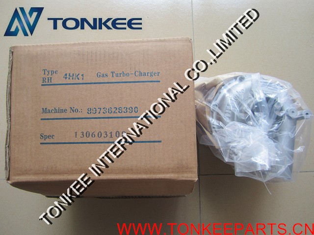 ISUZU 4HK1 GAS TURBO CHARGER 9973628390 IHI turbo for HITACHI ZX200-3 ZX210-3.jpg