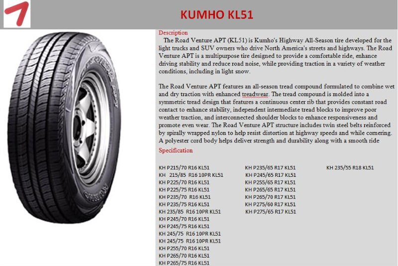 Kumho Kl51