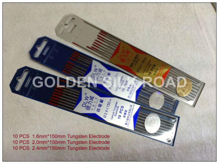 1.6mm*150mm用タングステン電極tig溶接機問屋・仕入れ・卸・卸売り
