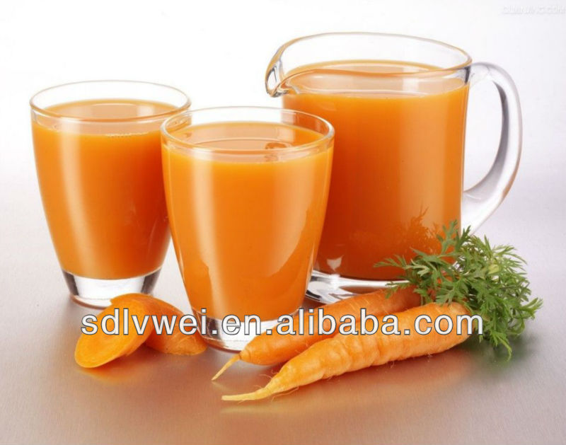 Carrot juice concentrate no addittives , brix 40
